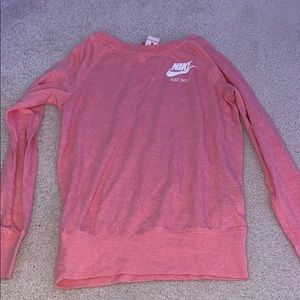 Nike long sleeve vintage crew top